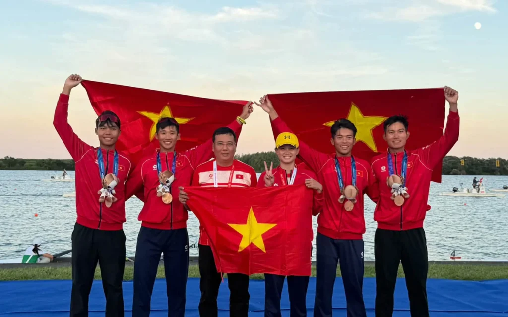 Huy chương Asiad lịch sử của thể thao dưới nước TP.HCM
