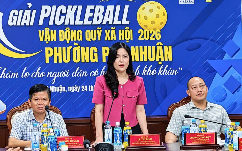 Khởi động giải pickleball gây quỹ giúp đỡ người có hoàn cảnh khó khăn
