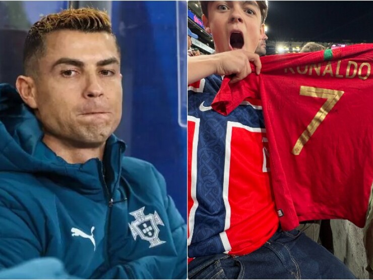 Phản ứng đầu tiên của Ronaldo sau khi bị “bỏ rơi“ ở trận Na Uy – Bồ Đào Nha