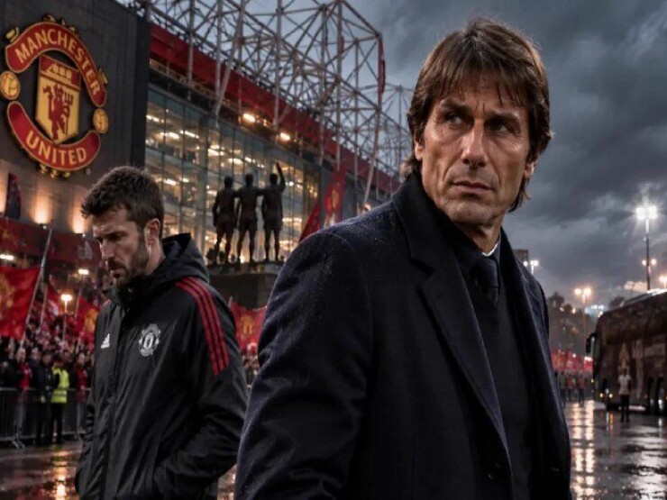 MU âm thầm đưa HLV Conte vào tầm ngắm thay Carrick
