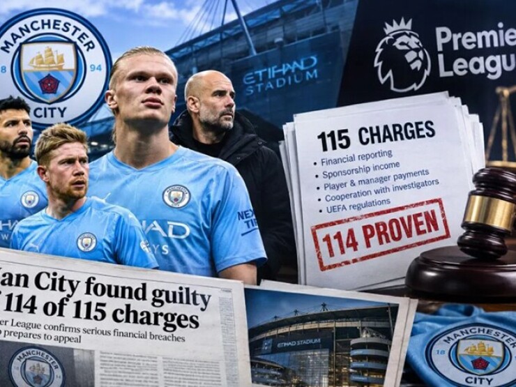 Man City và 830 triệu bảng khai khống để thống trị Ngoại hạng Anh