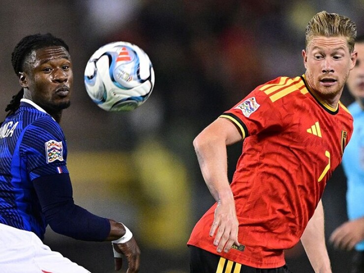 Video bóng đá Bỉ – Pháp: Khoảnh khắc thiên tài (Nations League)