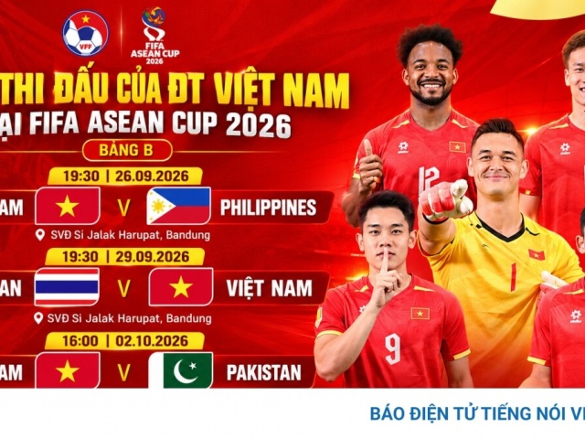 Việt Nam không có bản quyền FIFA ASEAN Cup 2026