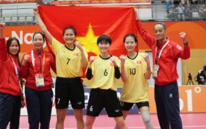 Huy chương vàng Asiad chờ đợi 20 năm của cầu mây Việt Nam