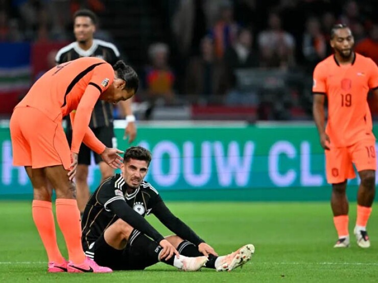 Havertz dính chấn thương nặng trên ĐT Đức, Arsenal lo sốt vó vị trí tiền đạo