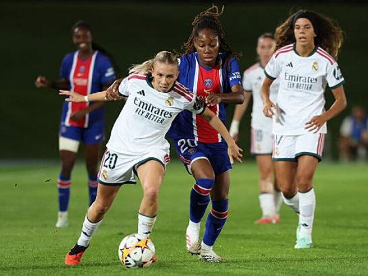 Video bóng đá nữ Real Madrid – PSG: Quả 11m lãng xẹt, mất điểm đáng tiếc (Cúp C1)