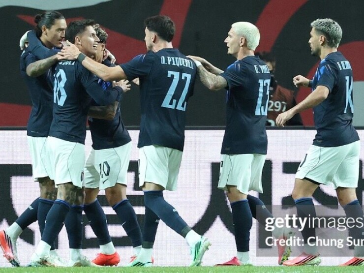 Video bóng đá Hàn Quốc – Uruguay: Son Heung Min và đồng đội thảm bại