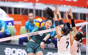 Bóng chuyền nữ Việt Nam chia tay Asiad 20 bằng chiến thắng tưng bừng