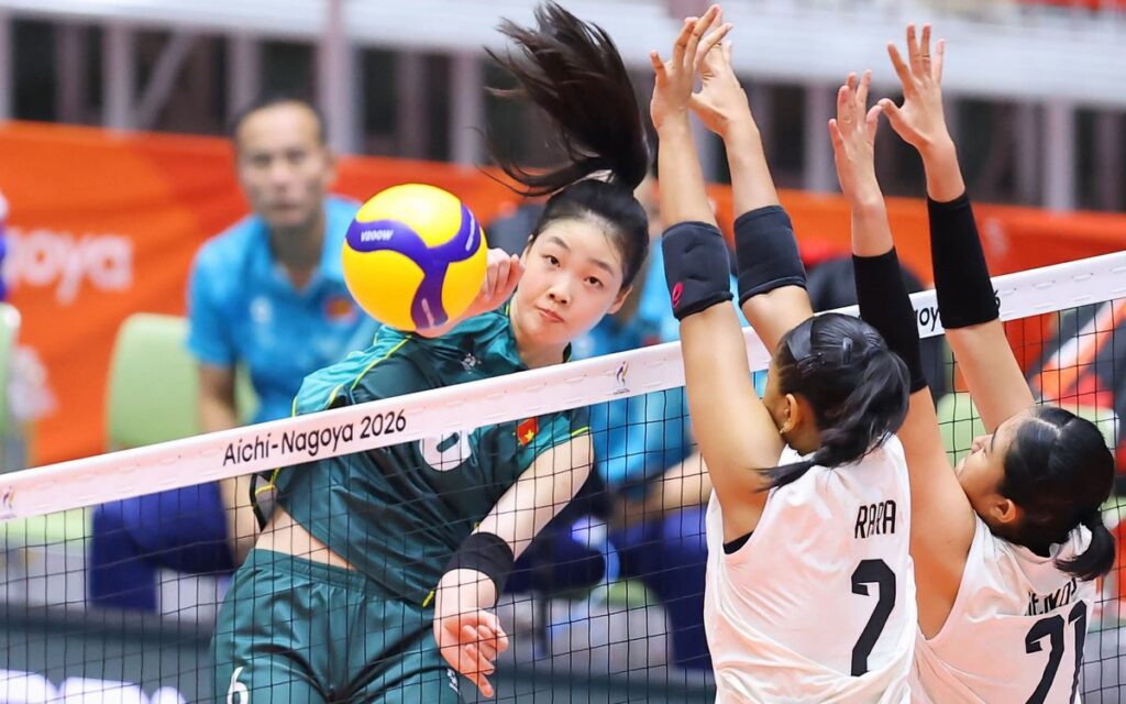 Tay đập 18 tuổi bóng chuyền nữ Việt Nam ghi nhiều điểm nhất Asiad 20