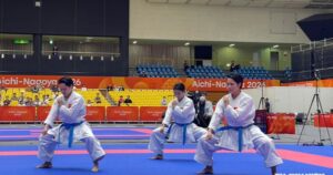 Đồng đội nữ kata Việt Nam tái lập kỳ tích HCV ASIAD
