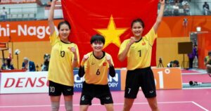Giành HCV ASIAD lịch sử, các cô gái cầu mây Việt Nam nhận thưởng tiền tỉ